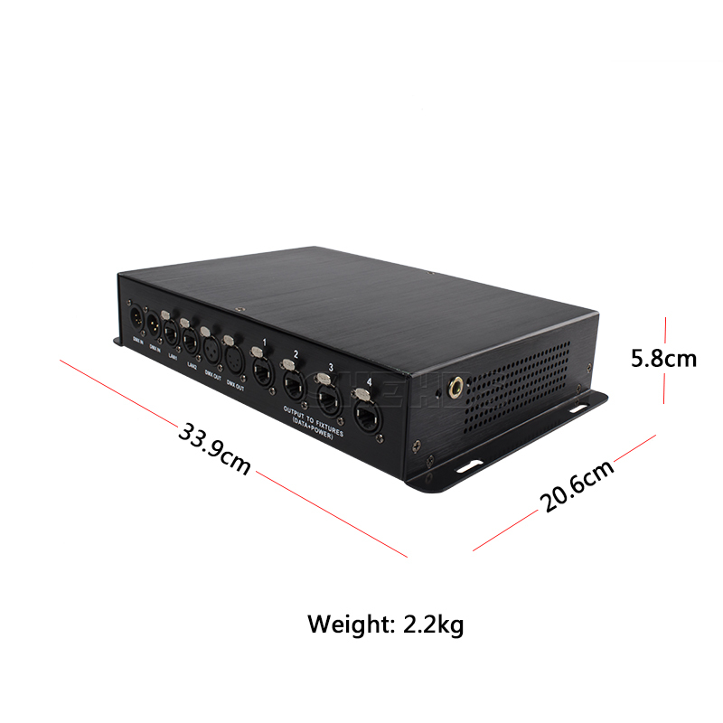 SHEHDS LED Pixel 40x0.3W Lighting With Pixel lighting Decoder DMX Controller DJ Disco Stage Equipment