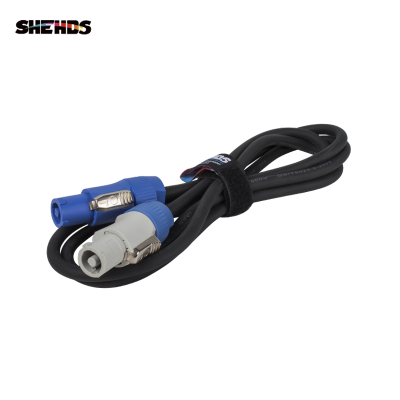 SHEHDS PowerCon Cable Power Connector Hand In Hand For DMX Stage Lighting Dj Equipment