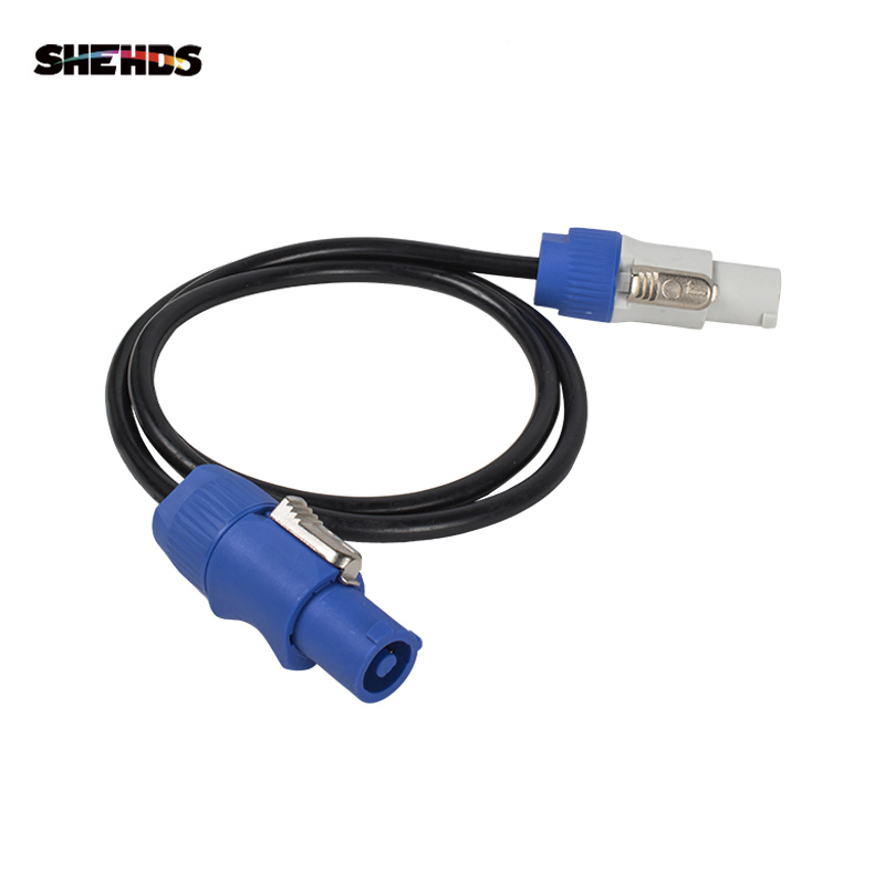 SHEHDS PowerCon Cable Power Connector Hand In Hand For DMX Stage Lighting Dj Equipment