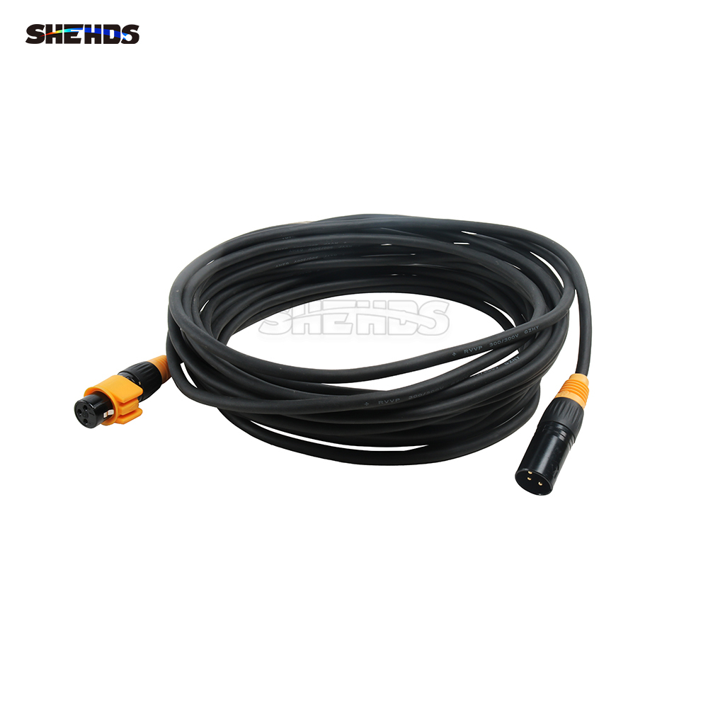 SHEHDS Waterproof DMX cable For DMX Stage Lighting Dj Equipment