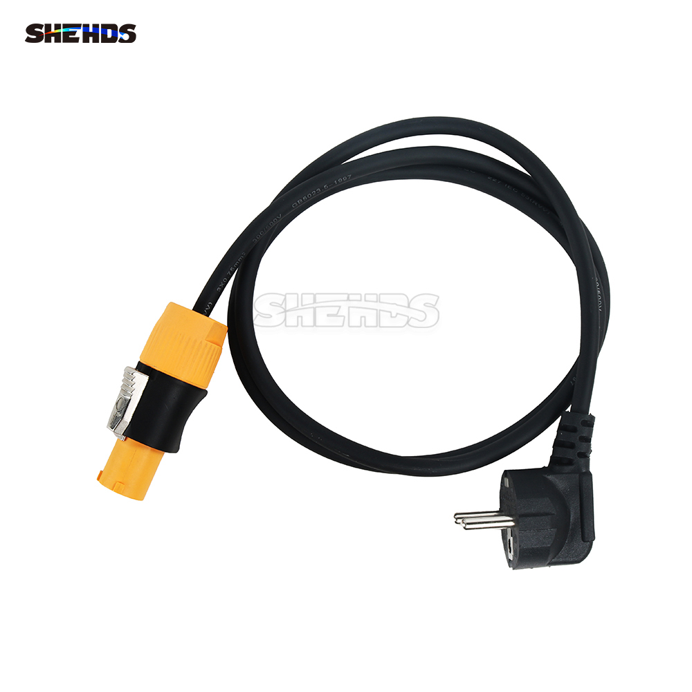 SHEHDS Waterproof PowerCon cable  For DMX Stage Lighting Dj Equipment