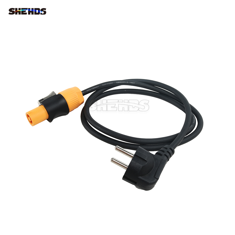 SHEHDS Waterproof PowerCon cable  For DMX Stage Lighting Dj Equipment