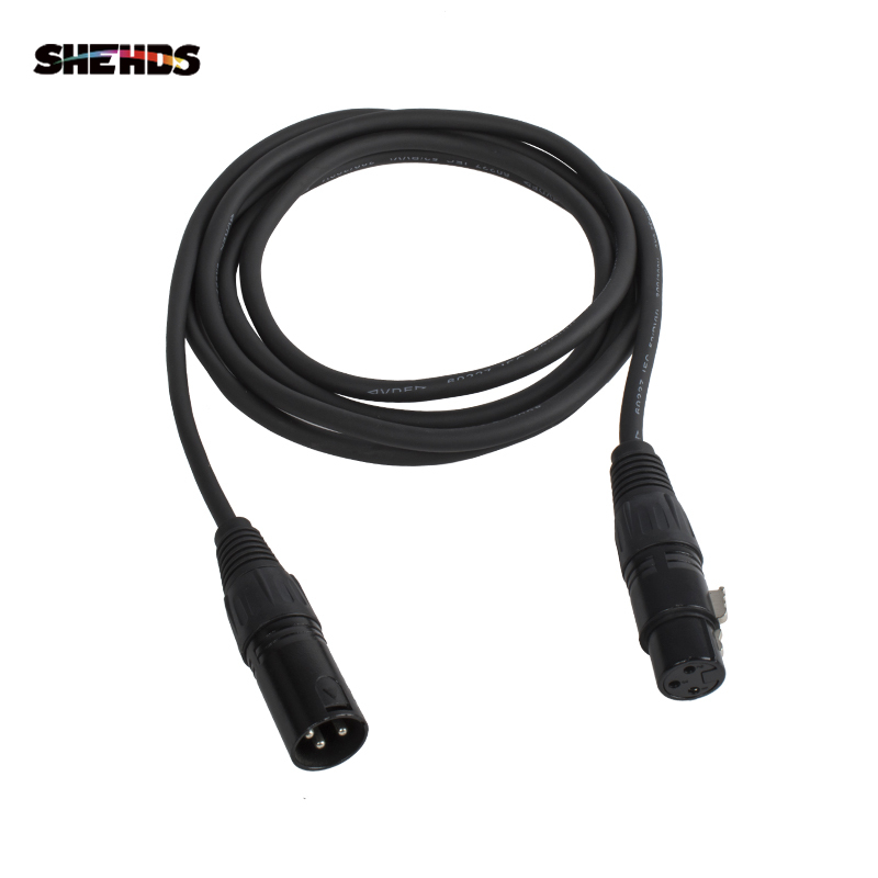 SHEHDS Iron DMX Cables High Quality 3-pin Signal Connection For Stage Light
