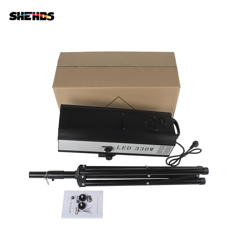 SHEHDS LED 330W Follow Spotlight With Flight Case Tracker For Wedding Theater Performance DJ