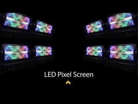 SHEHDS CoralPar Waterproof LED 1000W RGB Strobe Moving Head Lighting For Wedding Club Church DJ