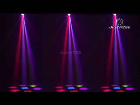 JMS WEBB (Mirror Rotation)  LED Zoom&Beam&Wash Small Bee Eye 7X40W RGBW Moving Head For Weddings DJ Stages