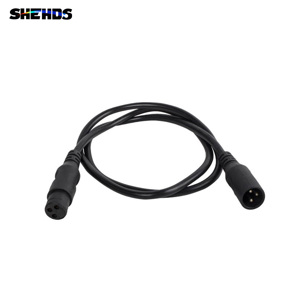 SHEHDS Waterproof DMX cable For DMX Stage Lighting Dj Equipment