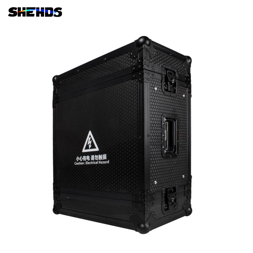SHEHDS 7U Flight Case Power Supply Distribution Box 16A Waterproof Plug 12Channel