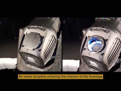 SHEHDS GalaxyJet (Bulb) Waterproof IP65 380W 19R Beam Moving Head Lighting With Ring Effect For Outdoor Stages Concerts Night Club