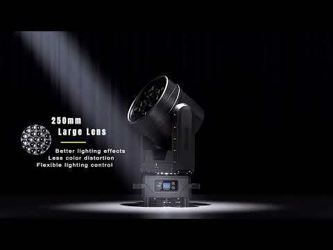 JMS WEBB Waterproof LED 19x40W RGBW Zoom&Beam&Wash Light For Concert Stage Performance Festival Theater