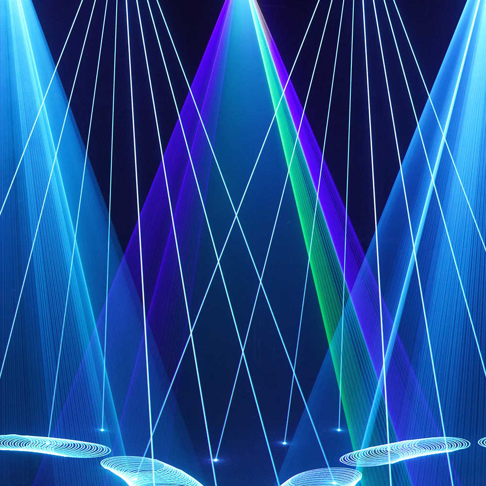 SHEHDS 6W GRB Laser Light For Wedding DJ Club Theater Performance stage