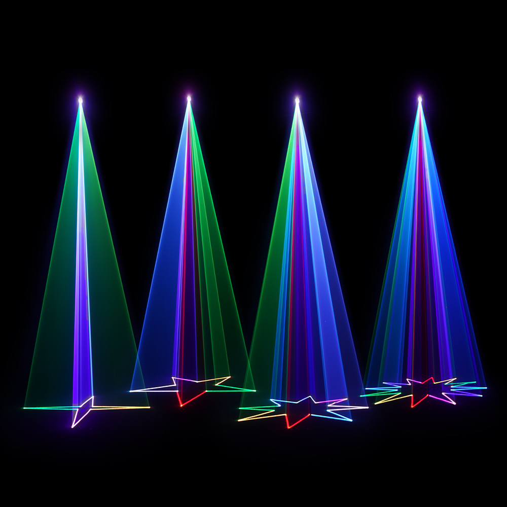 Constellaser New Rechargeable Waterproof IP65 6W RGB Animation Laser For Outdoor Wedding DJ Club Theater Performance stage