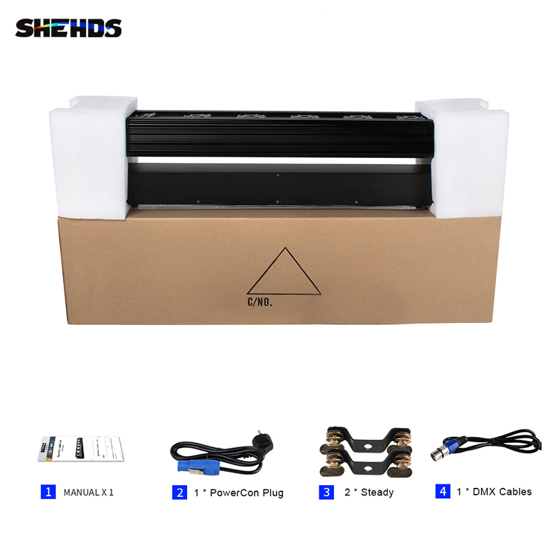 Laser Moving Bar 6x500mw 6 Eyes RGB Stage Effect Beam Moving Head Lighting DJ Party Disco Wedding Stage