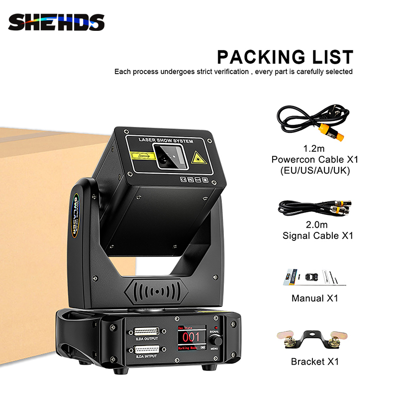 Constellaser 6W Moving Head Laser Light For Wedding DJ Club Theater Performance stage