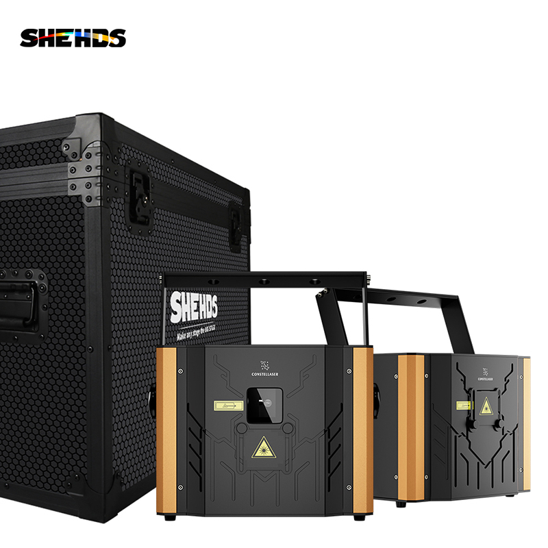 SHEHDS 6W GRB Laser Light For Wedding DJ Club Theater Performance stage