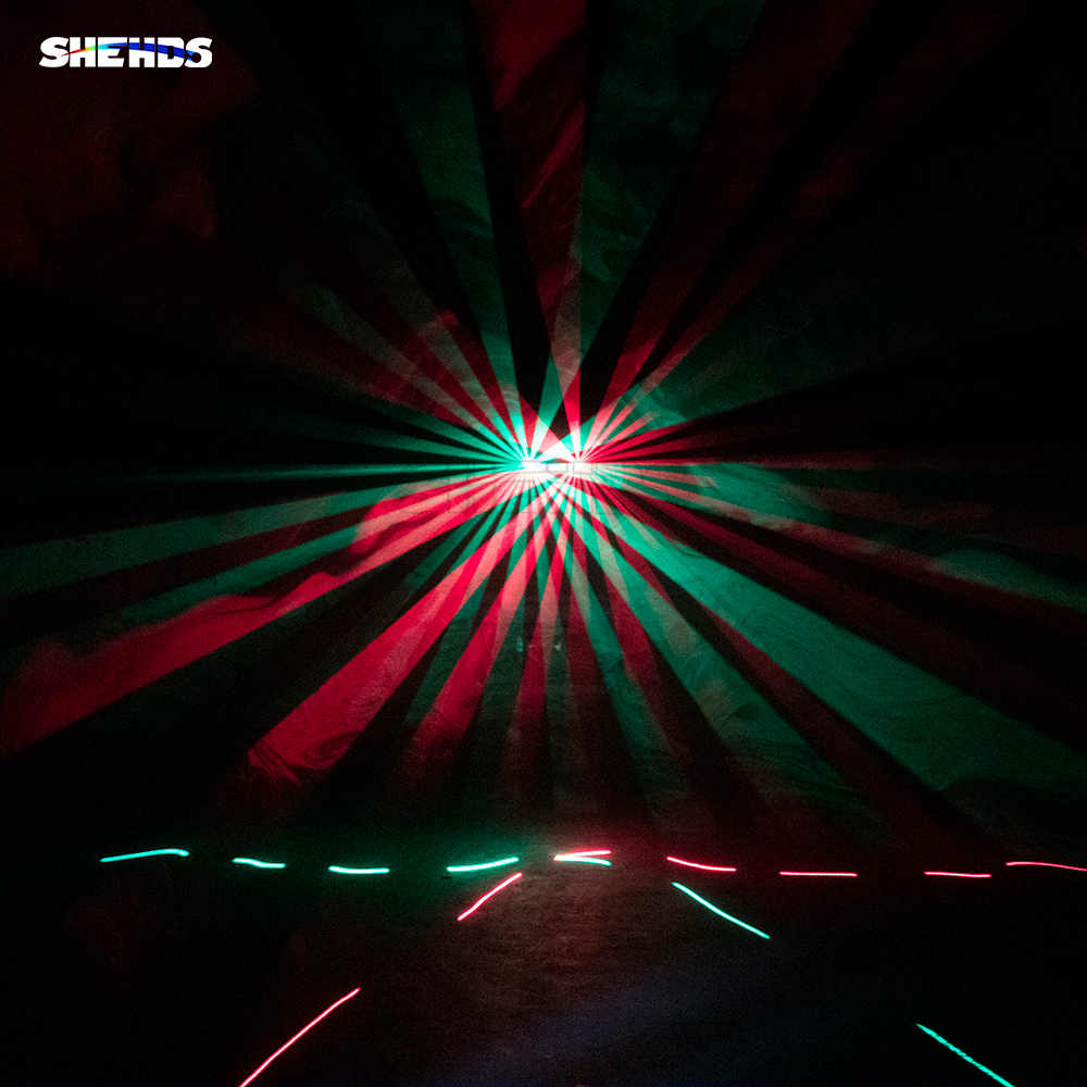 SHEHDS New RG Laser Lamp 2 Head Laser For Performance Stage