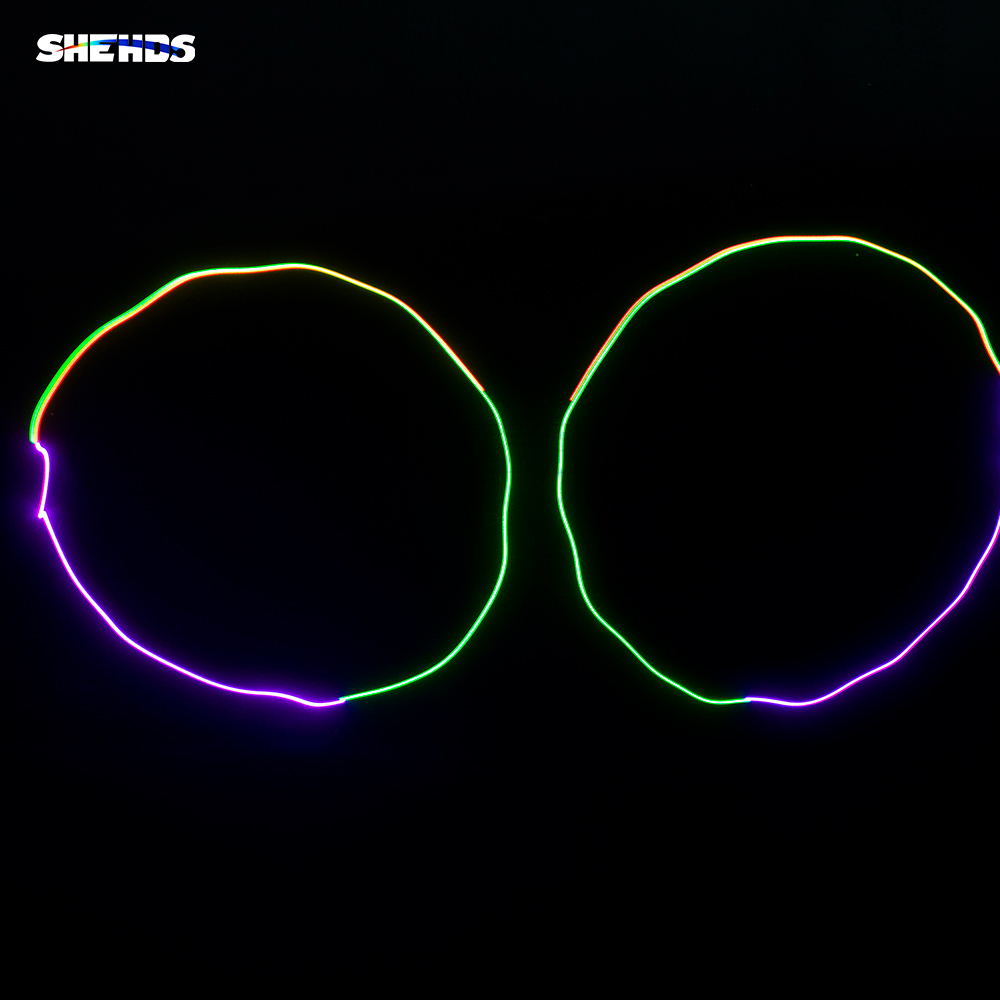 SHEHDS New RGB Laser Lamp 2 Head Laser For Performance Stage