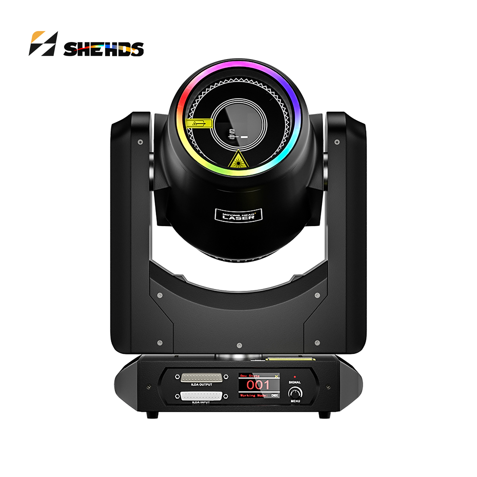 SHEHDS Constellaser 12W Moving Head Laser Light With Ring Effect