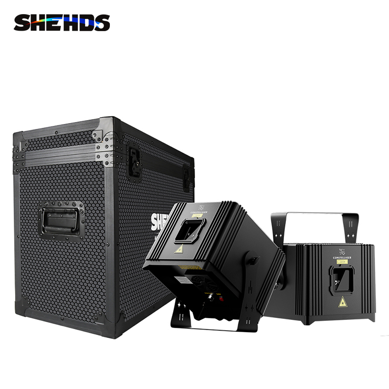 Constellaser New Rechargeable Waterproof IP65 6W RGB Animation Laser For Outdoor Wedding DJ Club Theater Performance stage