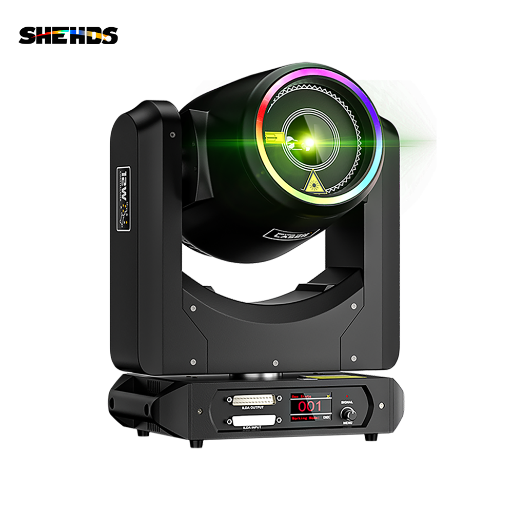 Constellaser APP Control 12W Laser Light series RGB Animation Scanner DMX512