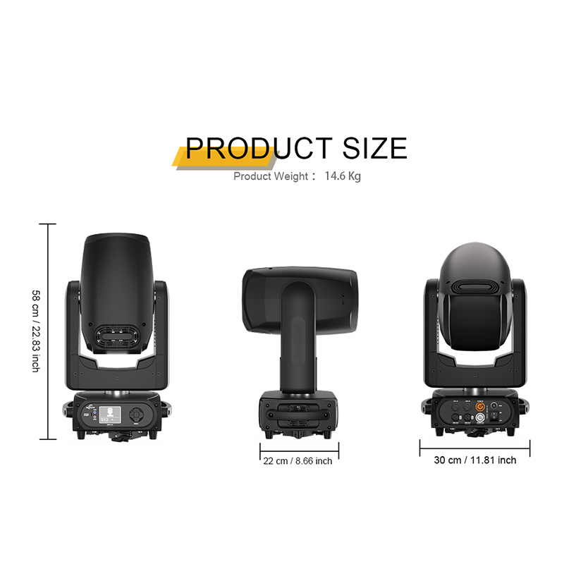 GalaxyJet All New  LED Beam 300W Moving head Lighting For DJ Party Concert