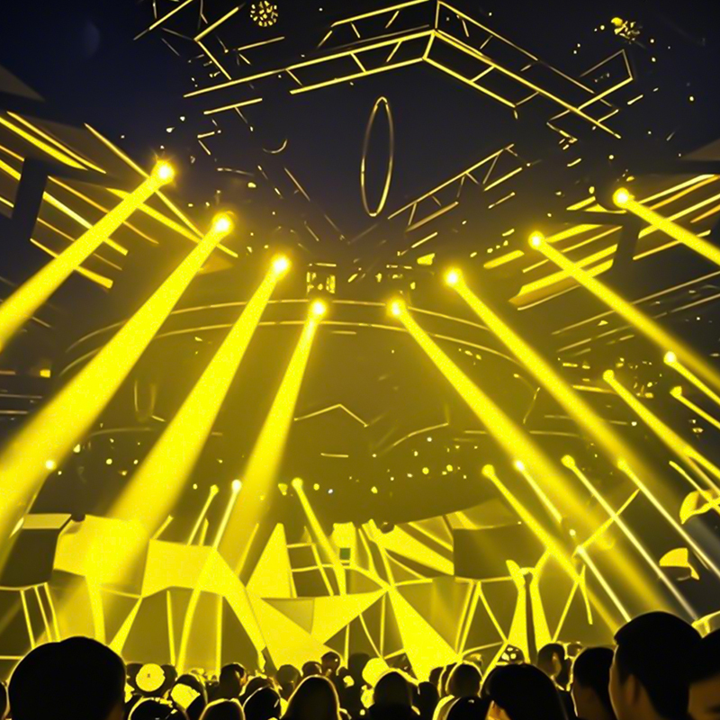 GalaxyJet LED Beam/Beam&Wash&Gobo 200W&300W Moving Head Lights For Stage Wedding Performance Concert