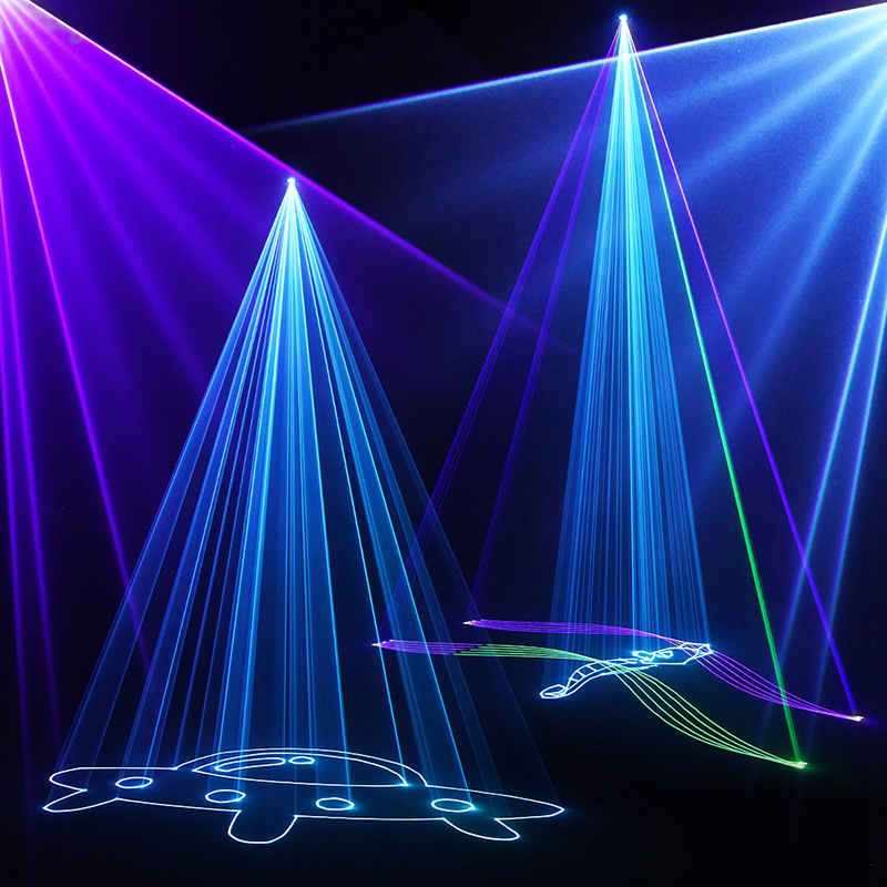 Constellaser APP Control 3W Laser Light series RGB Animation Scanner DMX512 For DJ Disco Wedding Party