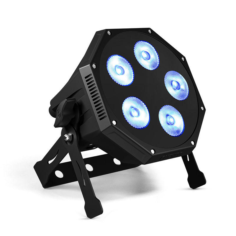 SHEHDS LED GlamoPar 5x12W/7X12W RGBAL+UV Lighting For Wedding Concert Club