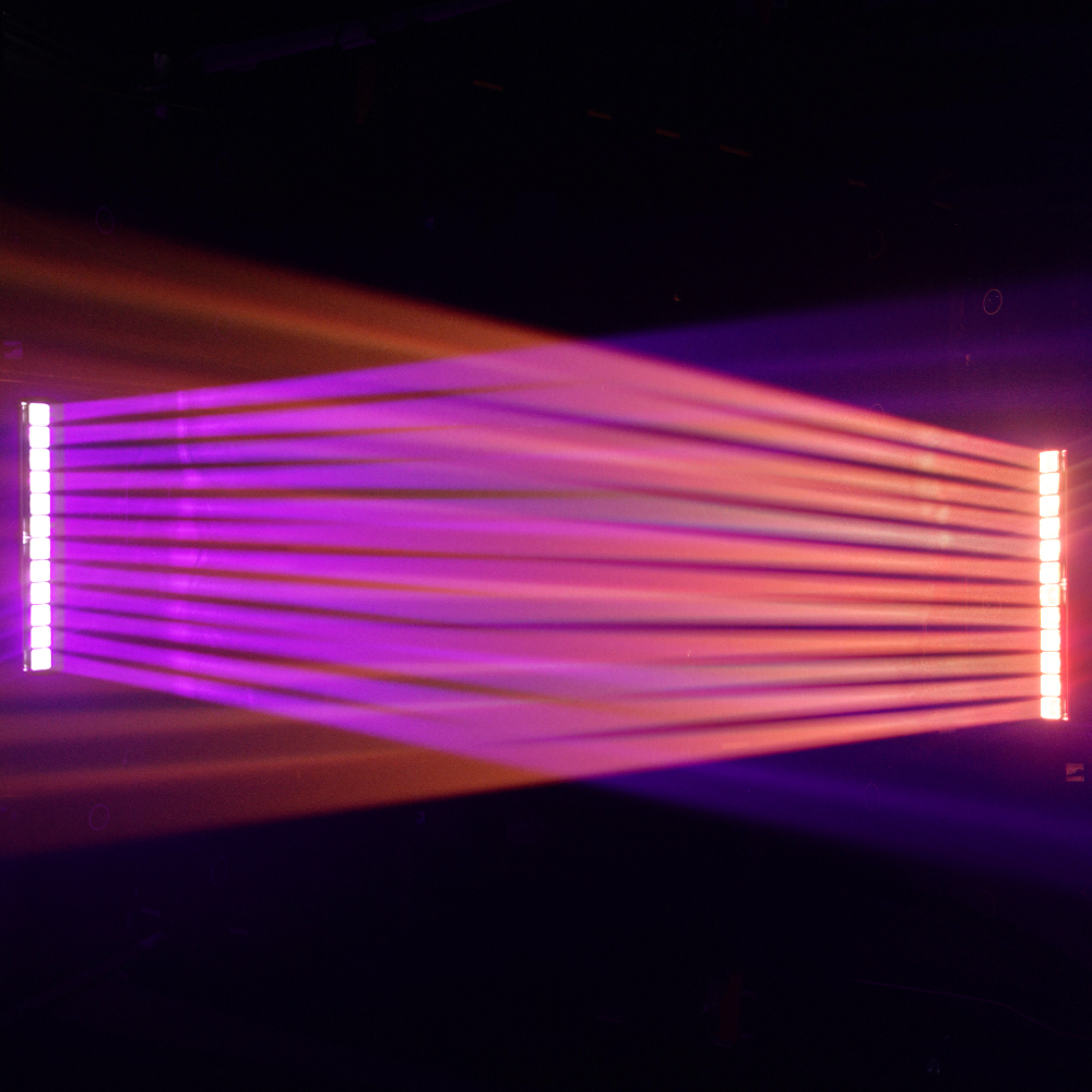 SHEHDS LED 12x40W RGBW Zoom Beam  Moving Head Lighting For Dj Party