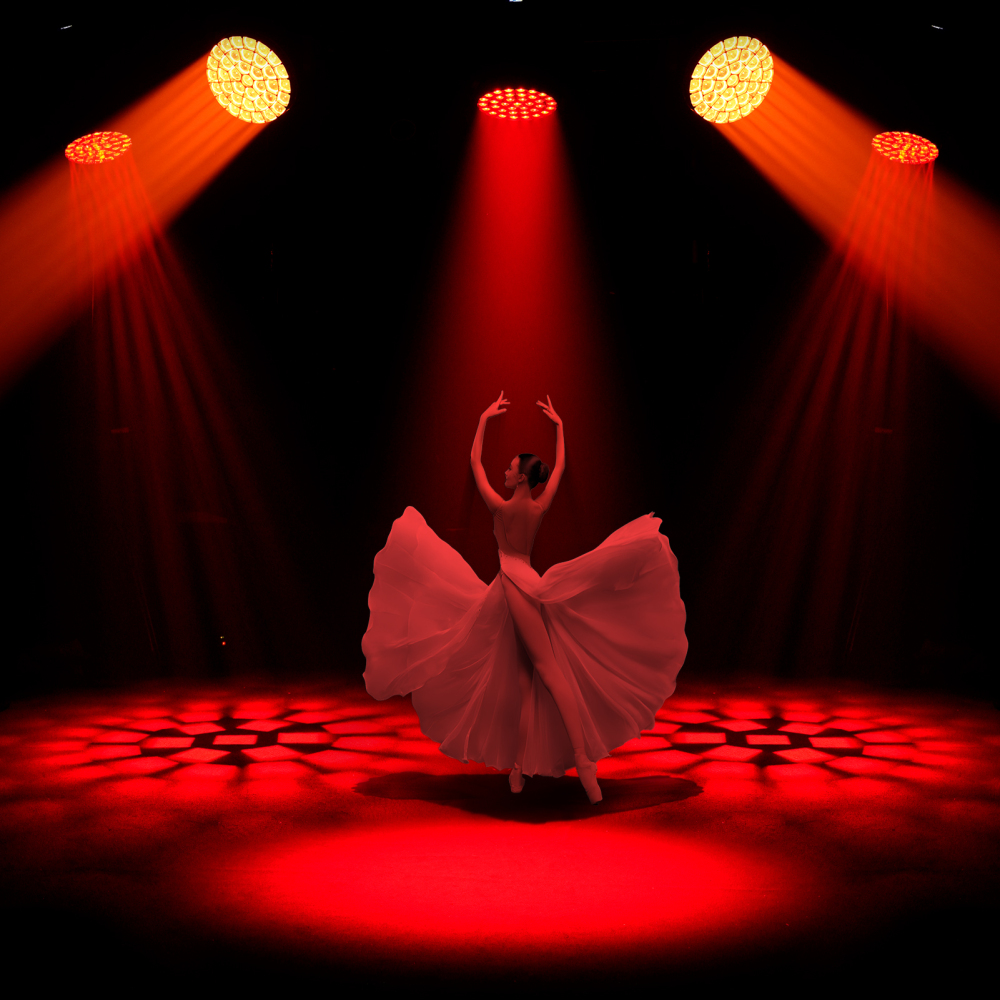 JMS WEBB LED Beam/Wash Big Bees Eyes 37x40W&37x25W RGBW Zoom Lighting  For Stage Party