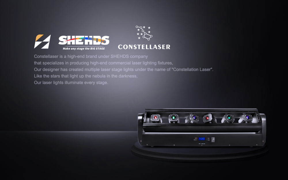 Laser Moving Bar 6x500mw 6 Eyes RGB Stage Effect Beam Moving Head Lighting DJ Party Disco Wedding Stage