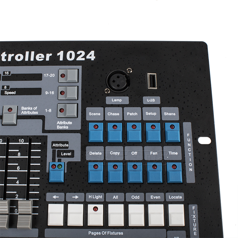 SHEHDS DMX Console 1024 Lighting Consoles Professional Stage Lights Control Equipment