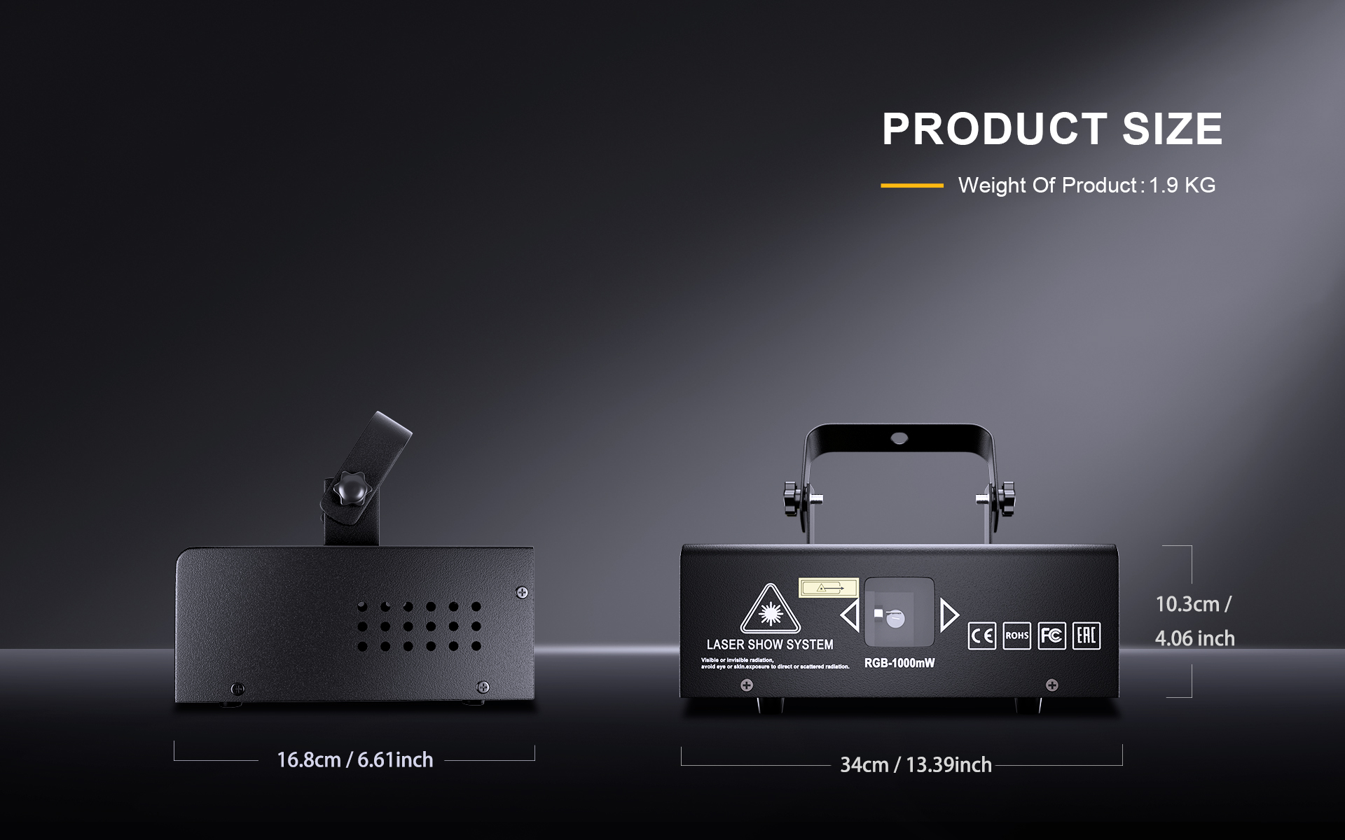 SHEHDS New 1W RGB scan pattern laser For Performance Stage DJ