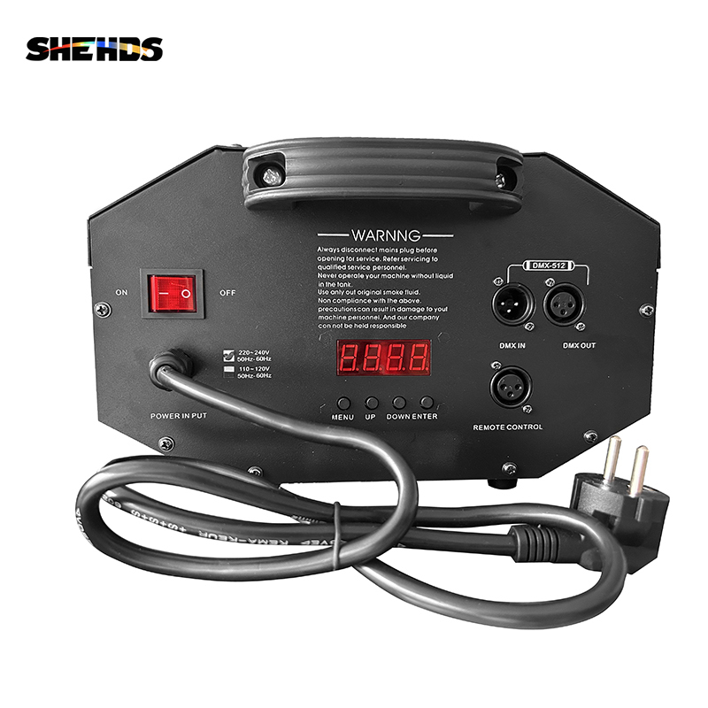 SHEHDS 3000W Smoke Machine Fog Machine（Remote Control Wire Control DMX512 Control）For DJ Party Club