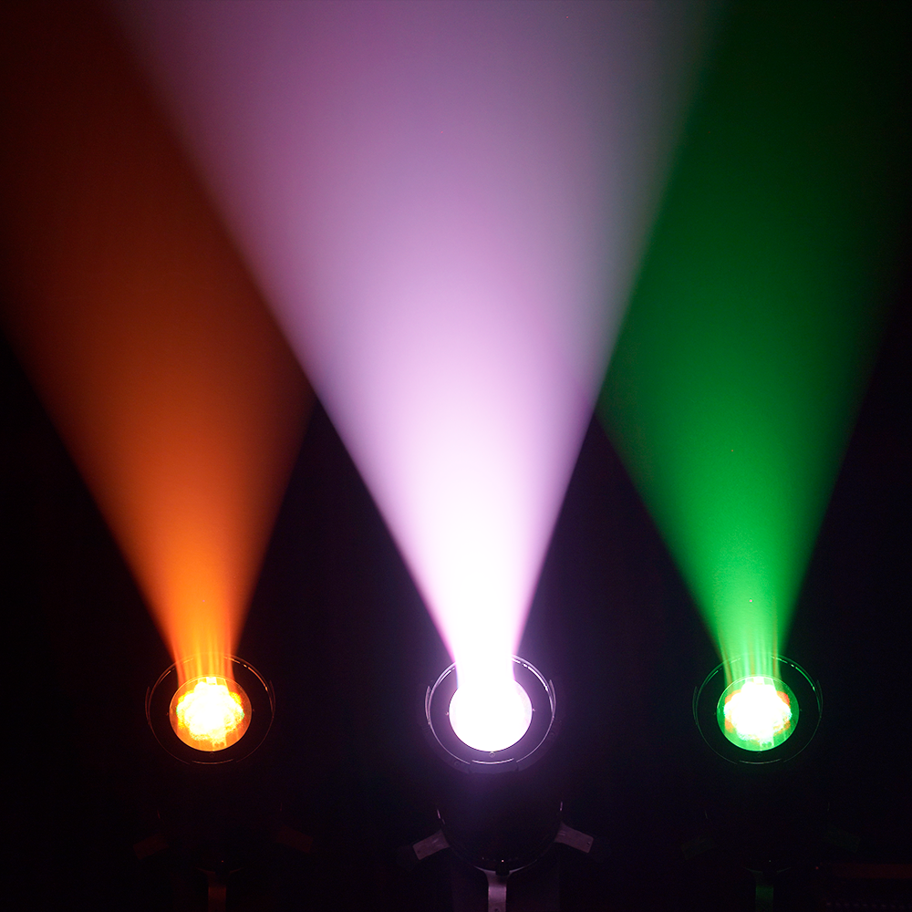 SHEHDS LED 350W Optical Zoom LEKO RGBLAC Profile Spotlight For Theater Church