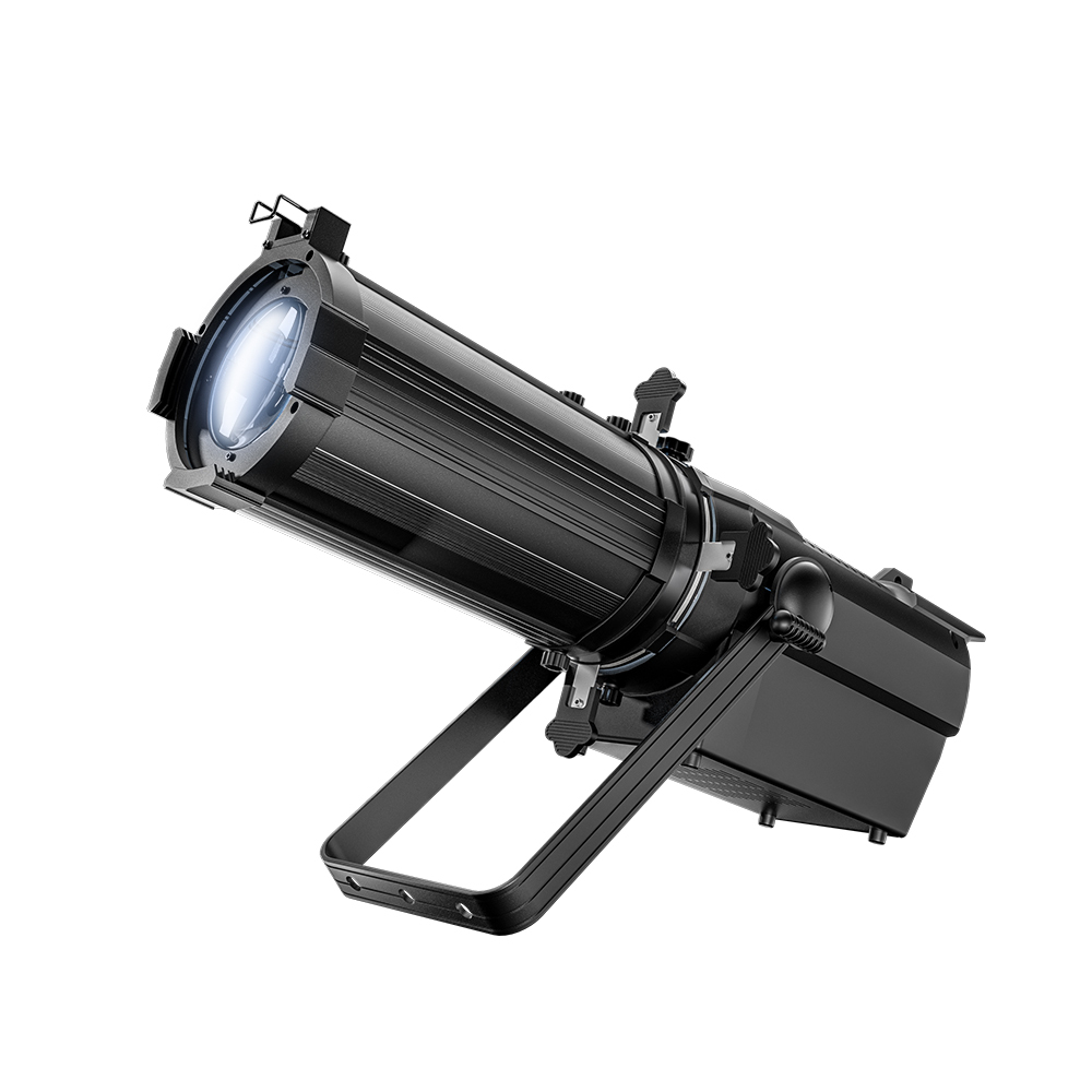 SHEHDS LED 350W CWW/RGBW/RGBL/RGBWA UV/RGBLAC Prime Lens/Optical Zoom LEKO lights compared For Church DJ Wedding