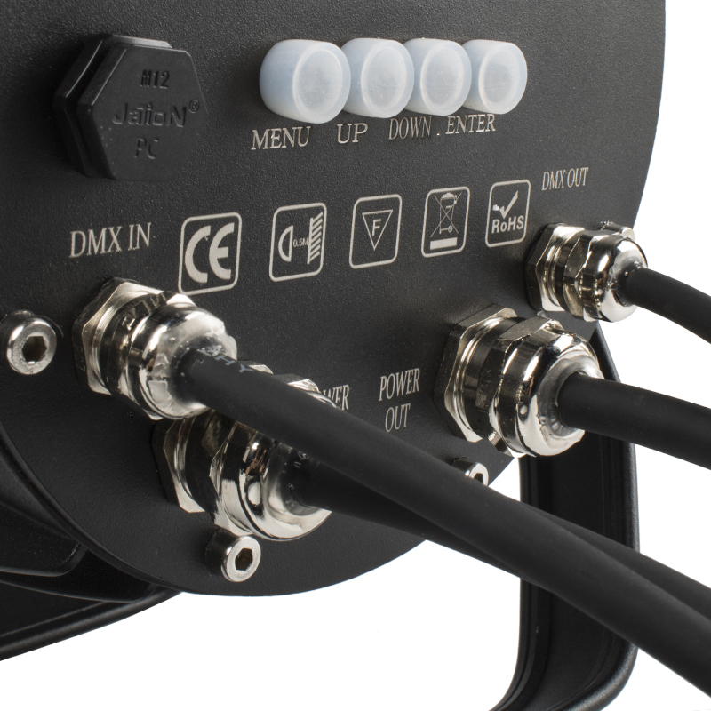 SHEHDS LED 7x12W RGBW /7x18 RGBWA+UV Waterproof Par Lighting For Outdoor Stage Night Club DJ