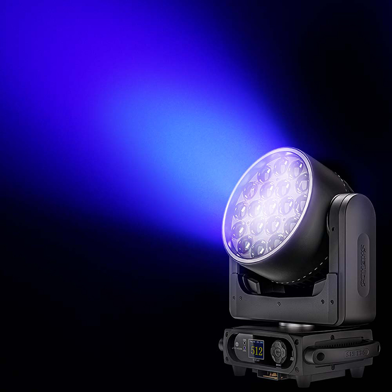 JMS WEBB LED Beam+Wash 19x20W RGBWAUV Zoom Lighting for Church Wedding Concert