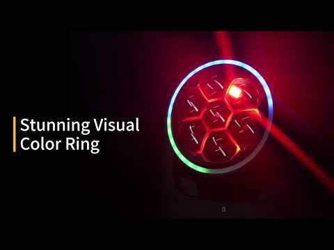 JMS WEBB New LED Beam+Wash 7x40W RGBW/RGBL/RGBLAC Zoom Light For Wedding