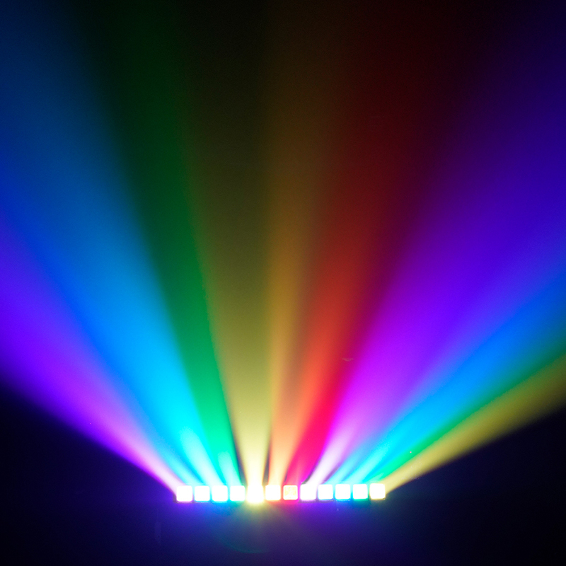 GalaxyJet LED Beam 12x60W RGBW Moving head Matrix Lighting with Ring