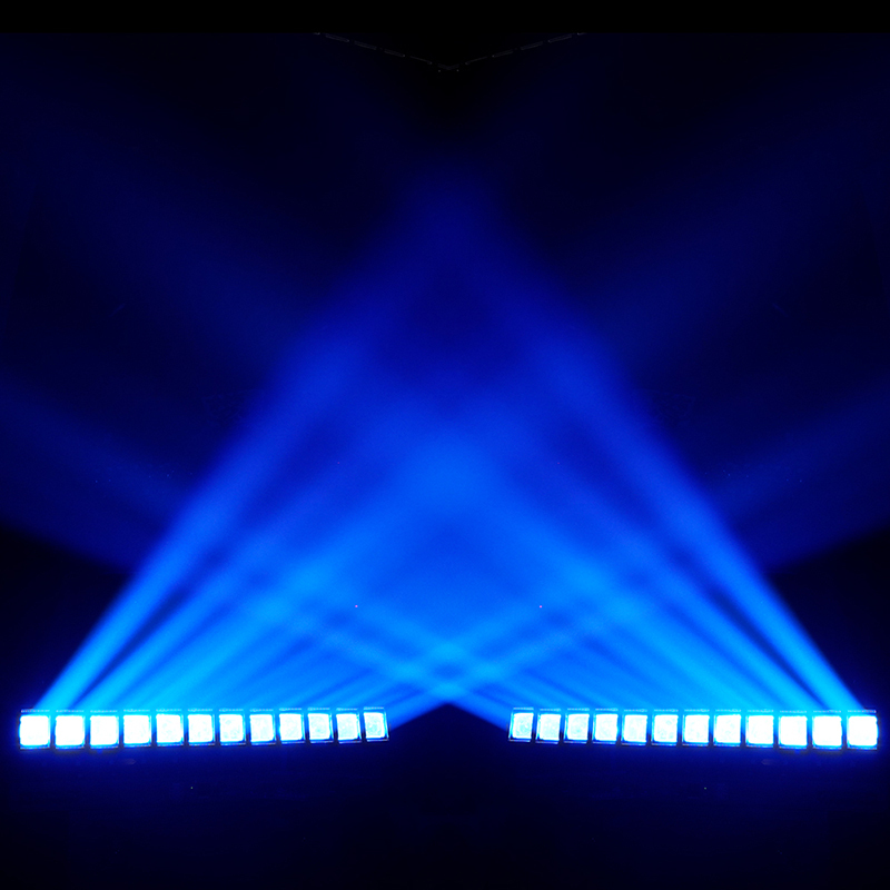GalaxyJet LED Beam 12x60W RGBW Moving head Matrix Lighting with Ring