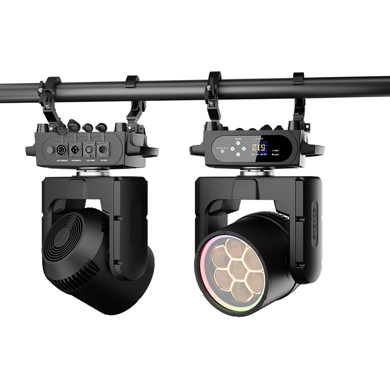 Waterproof LED Beam+Wash 7x40W RGBW/RGBL/RGBLAC Zoom Light for Weding Concert