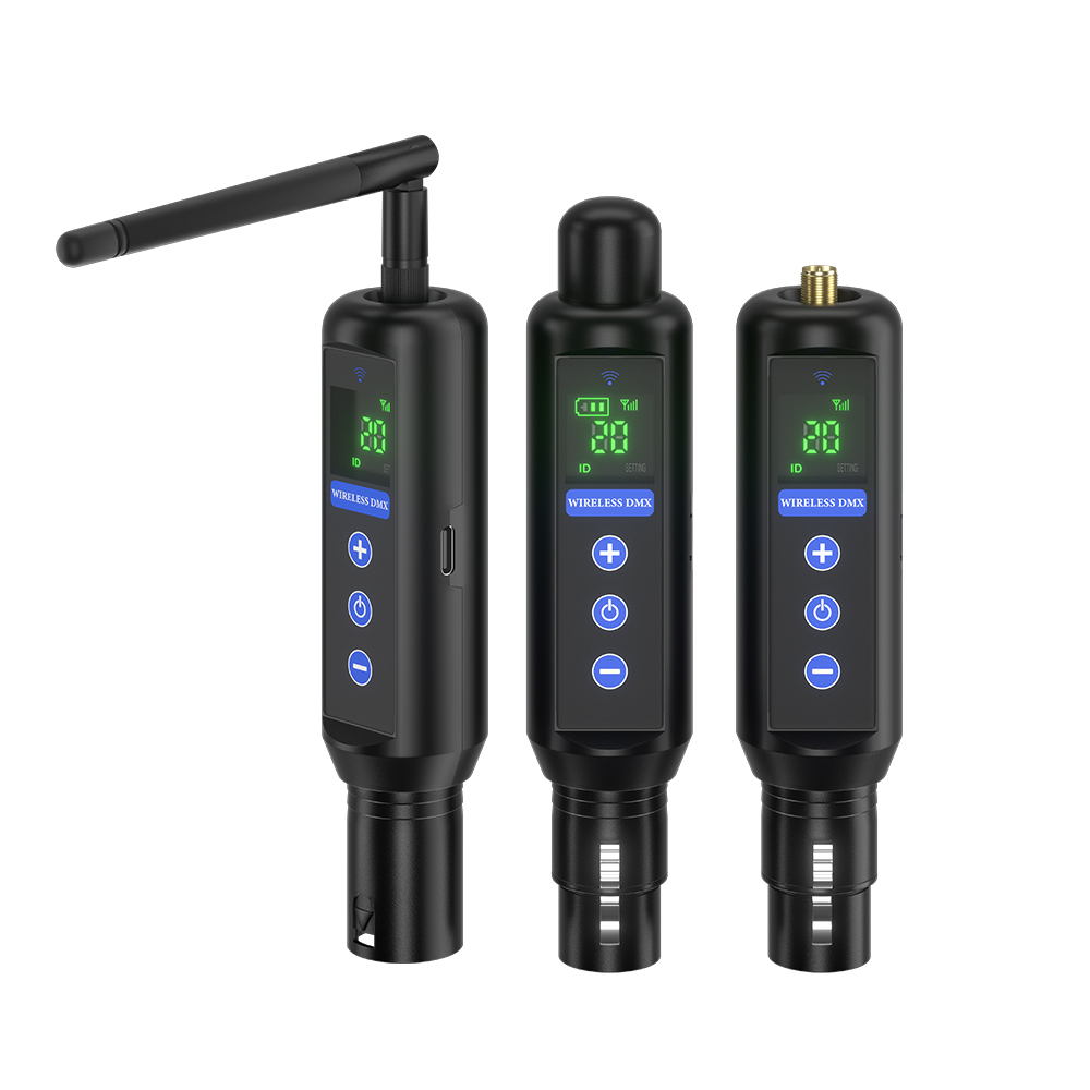 SHEHDS 1 wireless transmitter + 3 rechargeable wireless receivers