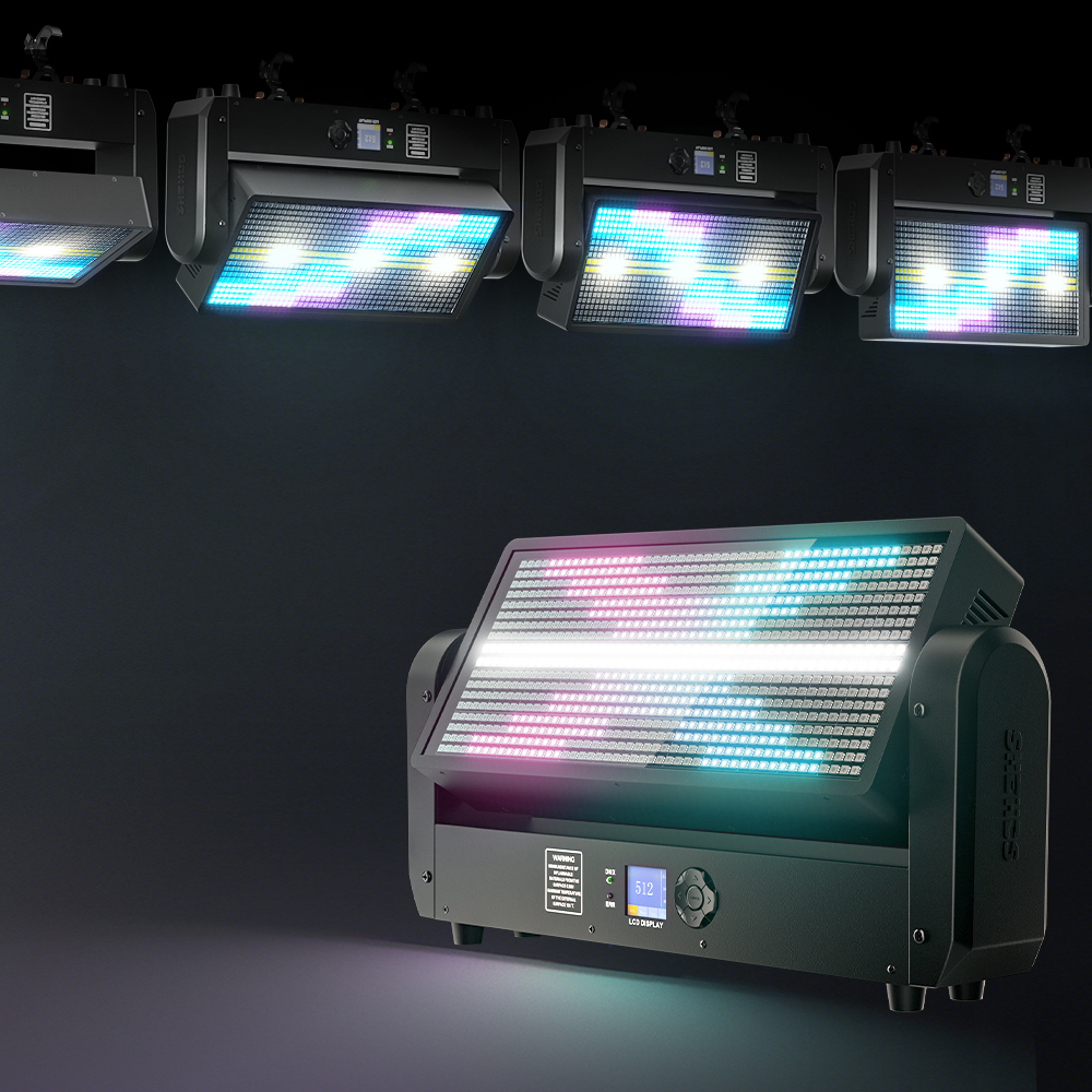SHEHDS All New LED 200W Strobe Moving Head Lighting For Gig Dj