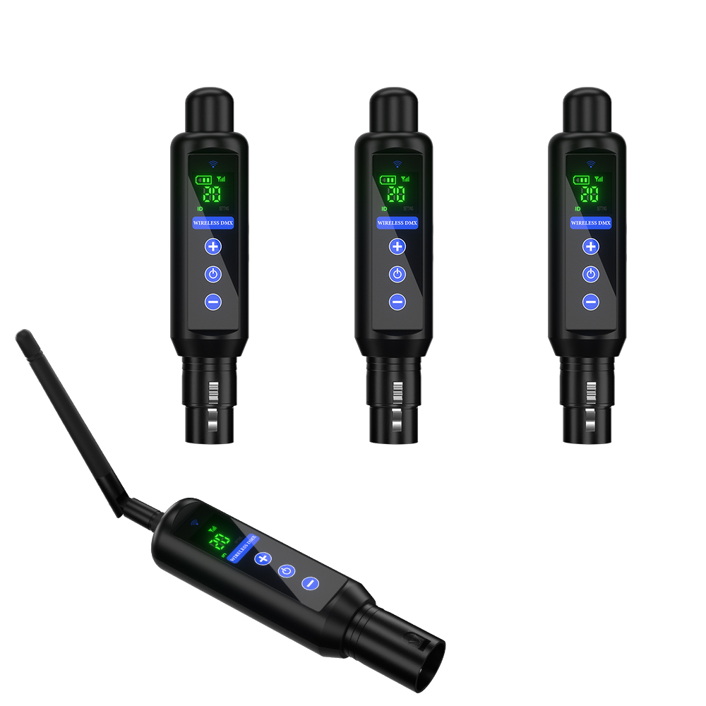 SHEHDS 1 wireless transmitter + 3 rechargeable wireless receivers