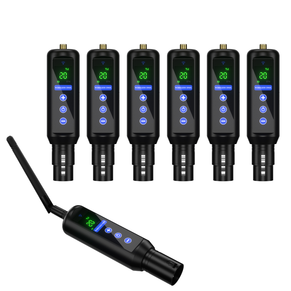 SHEHDS 1 wireless transmitter + 3 rechargeable wireless receivers