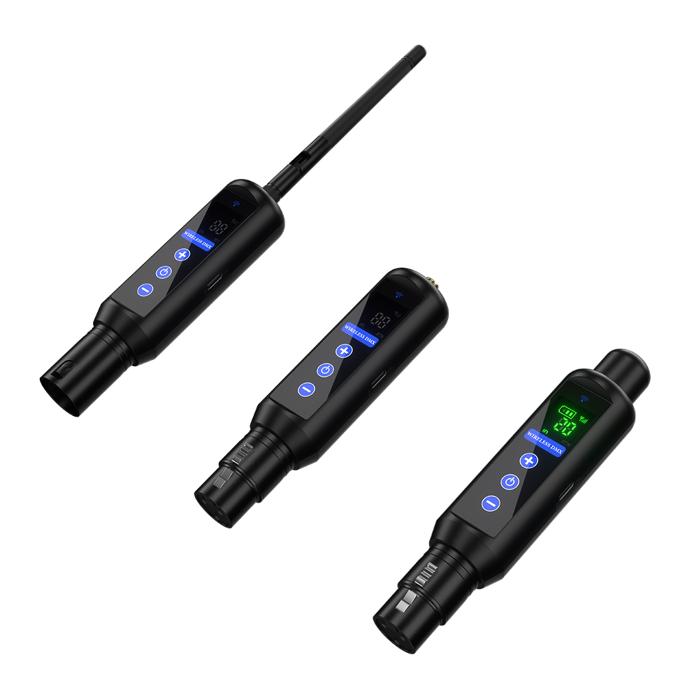 SHEHDS 1 wireless transmitter + 3 rechargeable wireless receivers