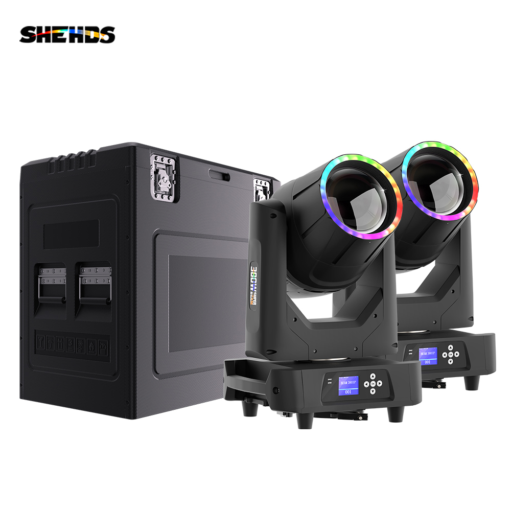 SHEHDS GalaxyJet (Bulb) Waterproof IP65 380W 19R Beam Moving Head Lighting With Ring Effect For Outdoor Stages Concerts Night Club