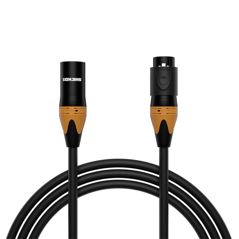 Shehds DMX Cables& Waterproof DMX Cables 1m1&2&3&5&10M  For Stage Light