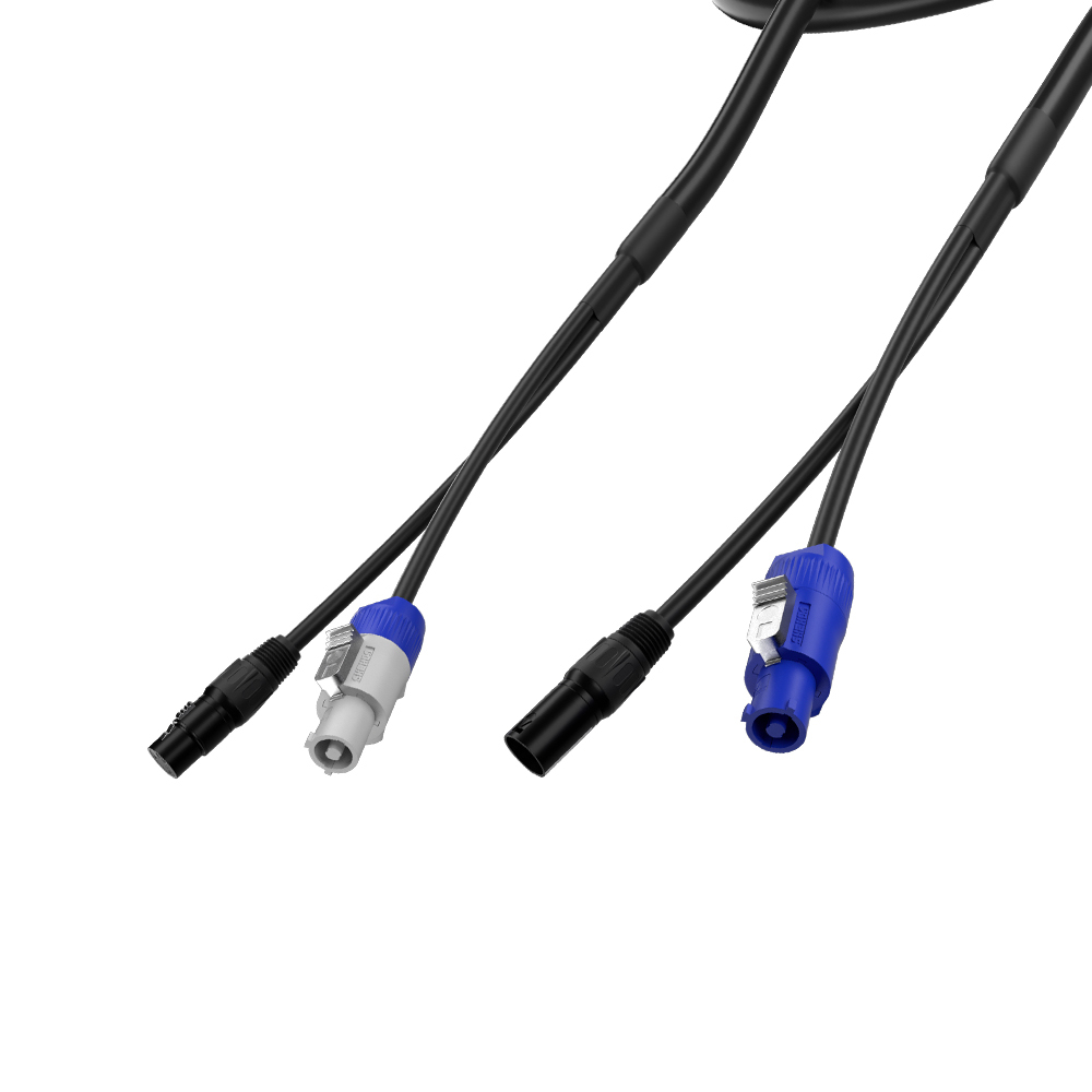 SHEHDS Combination of Power Con Plug and DMX Signal Line
